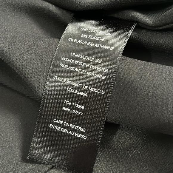 Alice + Olivia Black Racer Back Dress Size L NWT - Picture 5 of 9